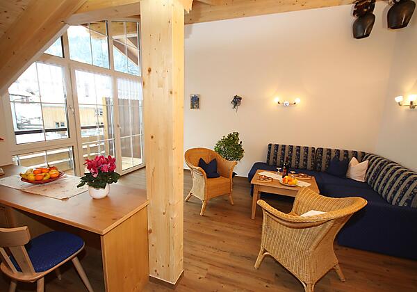 Fewo Enzian Wohnzimmer