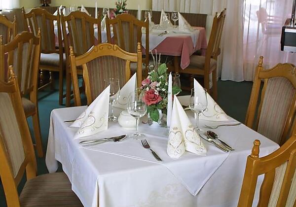 Der schöne Frühstücksraum