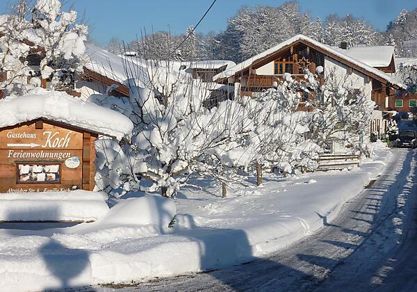 Einfahrt zum Gästehaus