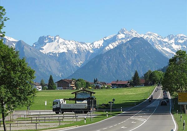 Anreise ins Allgäu