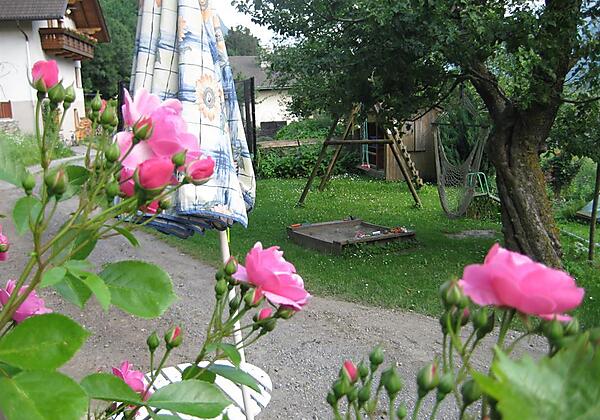 Blick zum Spielplatz hin