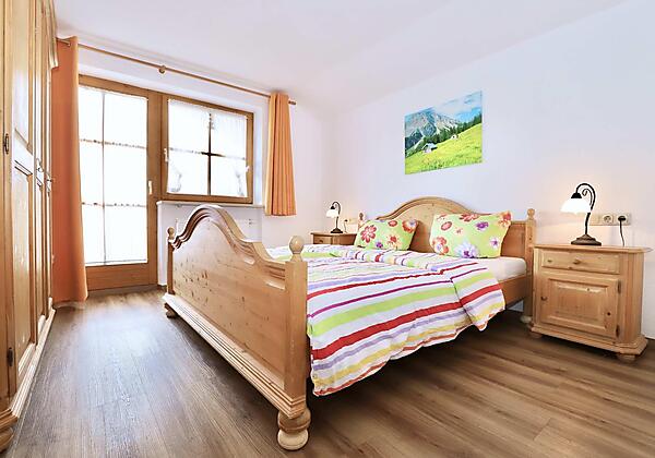 Schlafzimmer Ferienwohnung Imberger Horn