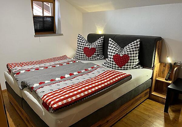 Geisteier's Hüs, Schlafzimmer Bett