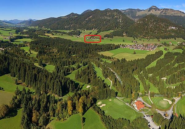 Lage Hacklhof im Kaiserwinkl