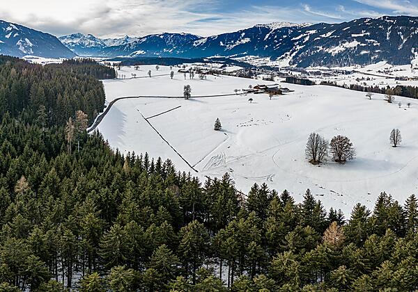 Haslinghof im Winter
