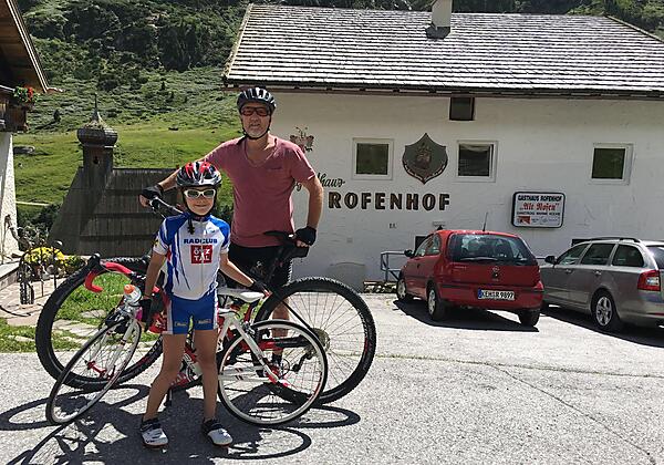 Radtour direkt vom Haus aus !