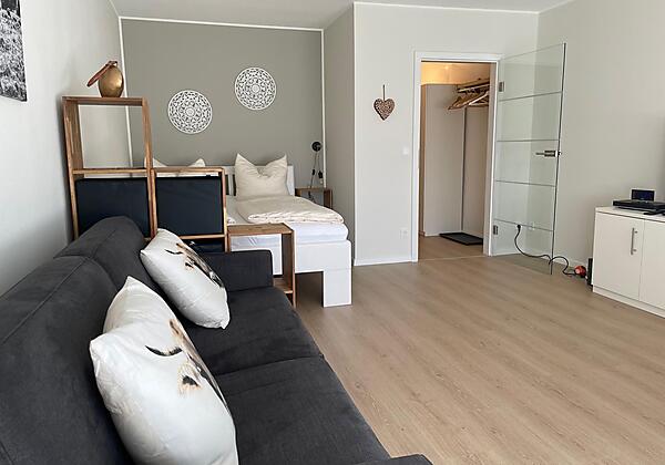 Aquamonte Wohn-/Schlafbereich