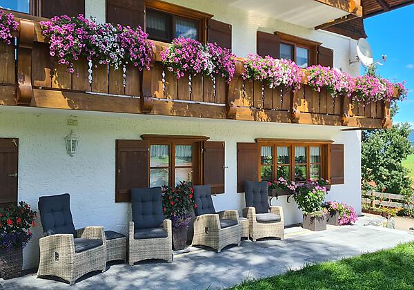 Haus Alpenblick - gemütliche Terrasse