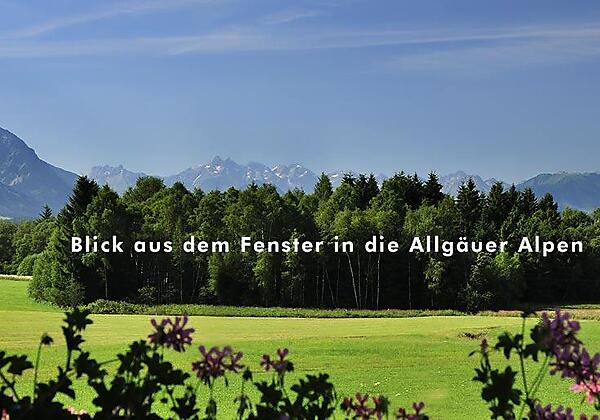 Blick nach Süden aus dem Fenster