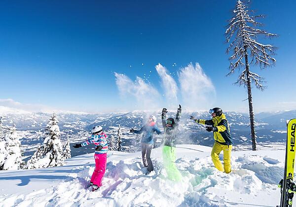 Skifahren_Sportberg Goldeck_Familie_Millstätter Se