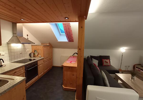 WG Nr. 2 Küche mit Couchbereich