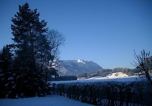 Blick zum Zahmen Kaiser