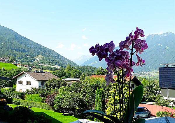Terrassenausblick Appartement Gletscherblick