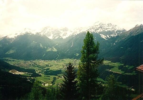 Blick nach Telfes, Fulpmes