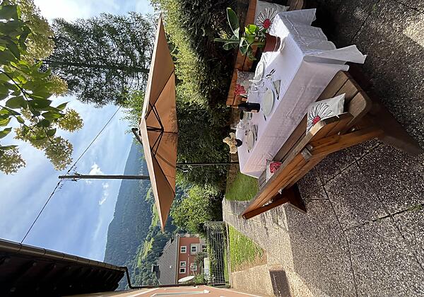 Sitzgelegenheit im Garten