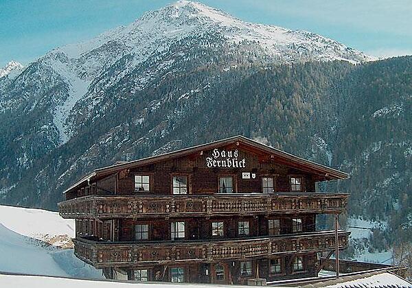 Haus im Winter