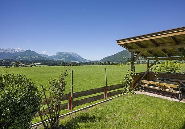 Aussicht vom Haus Florian in Kössen
