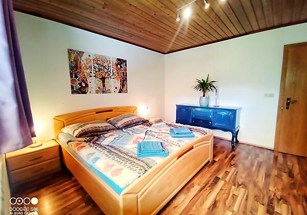 Schlafzimmer in der Wohnung Noah