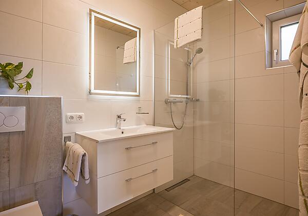 Badezimmer Appartement Naturgenuss