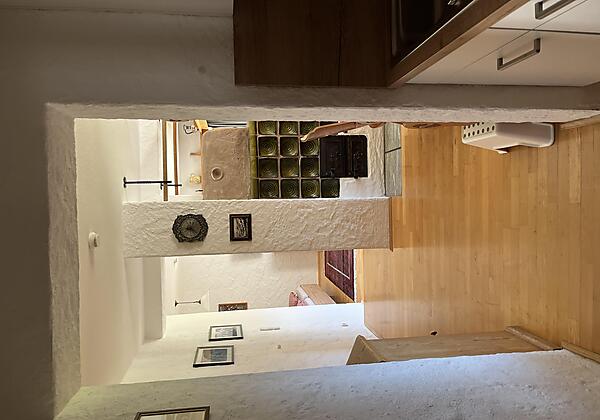 Blick aus der Küche - Stube - Schlafzimmer