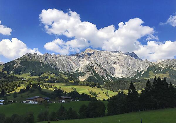 Hochkönig, Blick vom Balkon