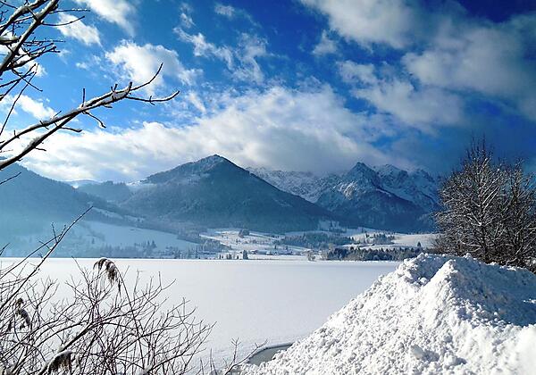 Walchsee Winterbild