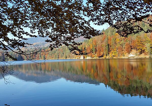 Herbststimmung am Reintaler See