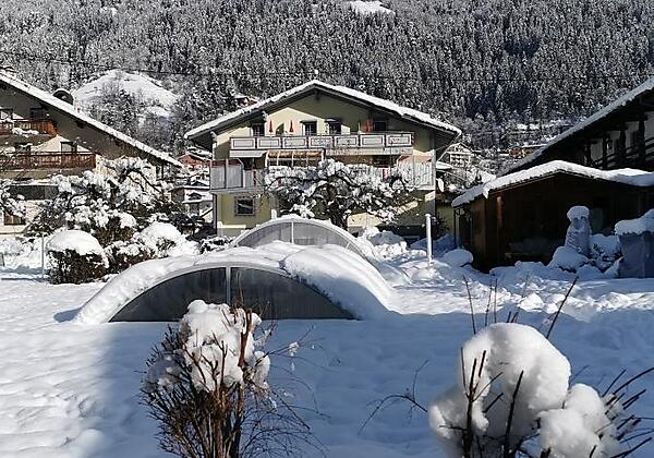 Garten im Winter Oetz