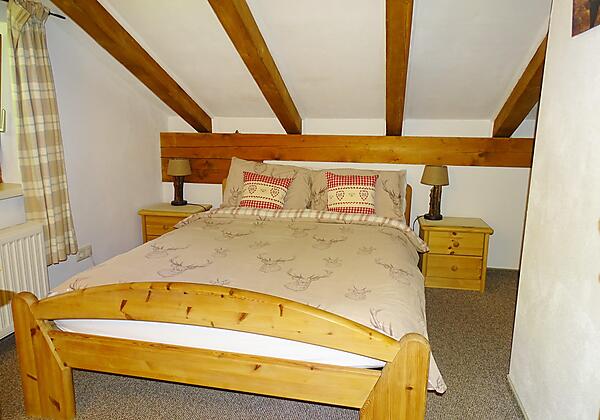 Selbhorn Schlaffzimmer mit Doppelbett