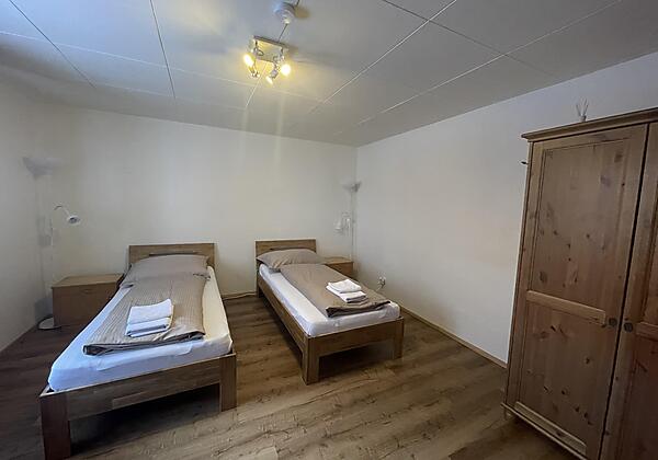 Zimmer 1 - Zwei Einzelbetten