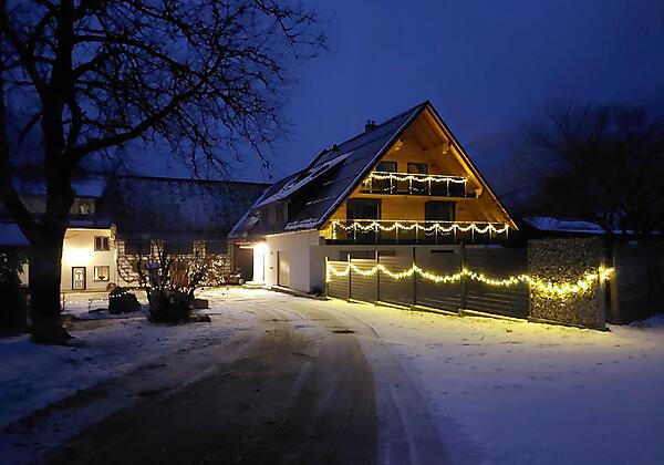 es weihnachtet auf unserem Hof