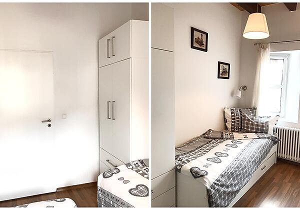 kleines Schlafzimmer