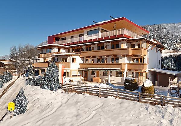 Ansicht Hotel Winter