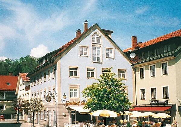 Der Drei König auf dem Marienplatz von Immenstadt