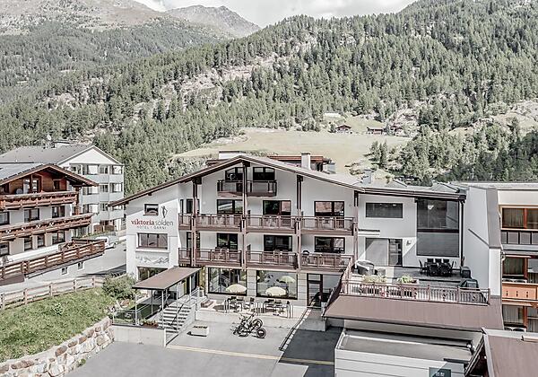 Hotel Garni Viktoria Außen Ansicht Sommer