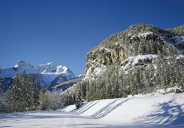 Hotel Garni Wallner Winterlandschaft Polsterlucke
