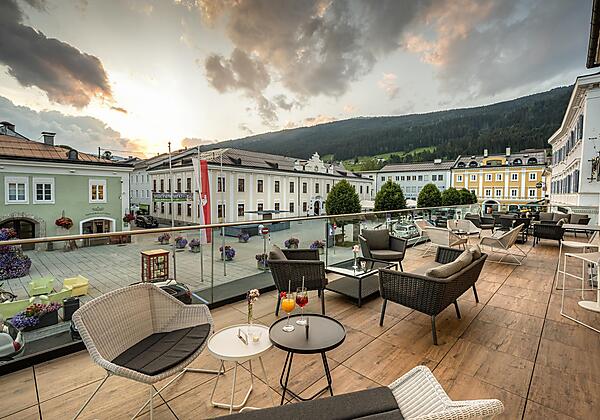 Dachterrasse Post Lounge