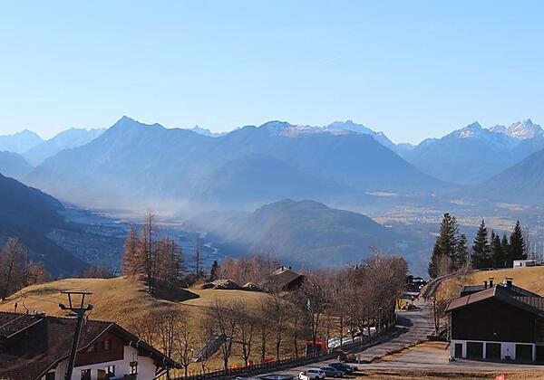 Ausblick Herbst vom Hotel Kaiserhof in Mösern