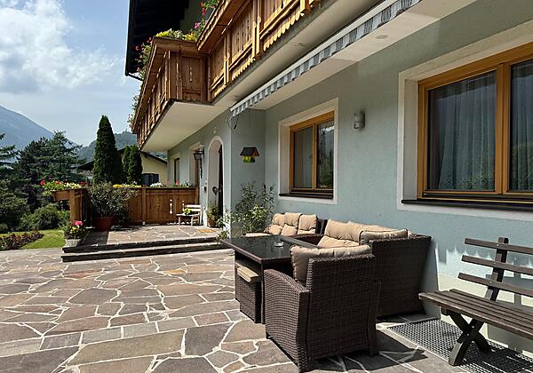 Sommerfeeling auf unserer Terrasse