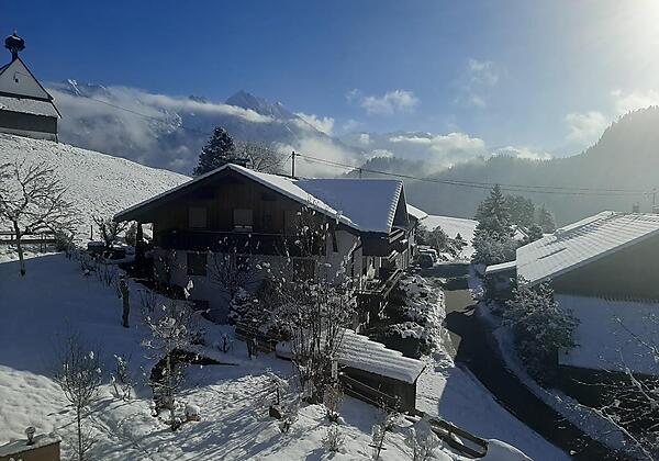 Blick vom Haus nach Südosten