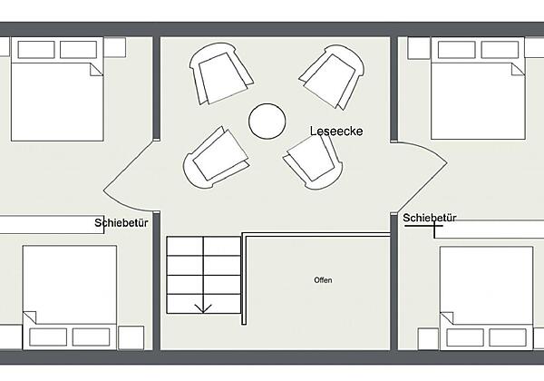 Grundriss Obergeschoss