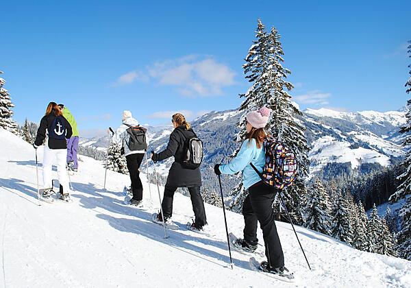 Geführte Schneeschuhwanderung - Natur genießen