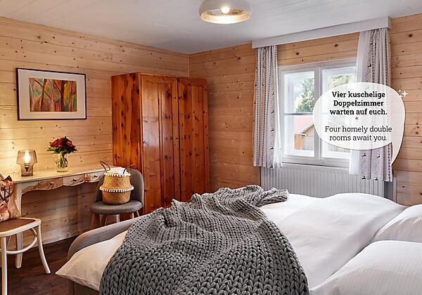 Nockstern Hütte Schlafzimmer 1