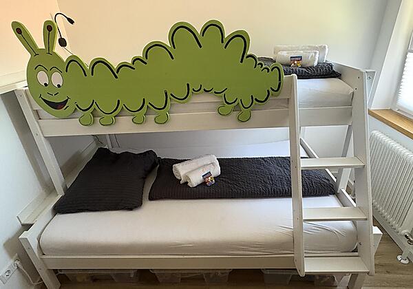 Schlafzimmer mit Stockbett