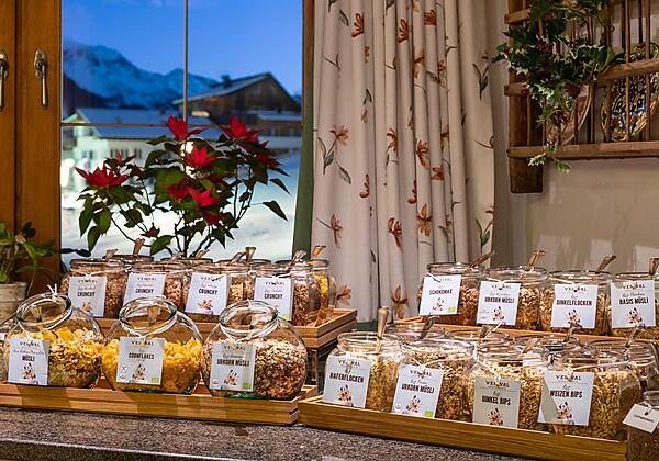 Frühstücksbuffet Müsli