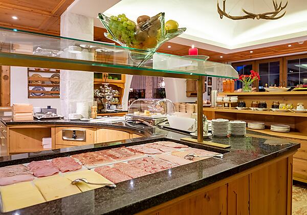 Frühstücksbuffet Aufschnitt