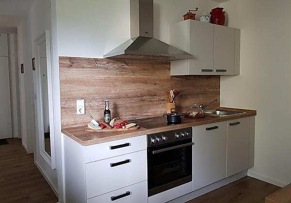 Die moderne Küchenzeile