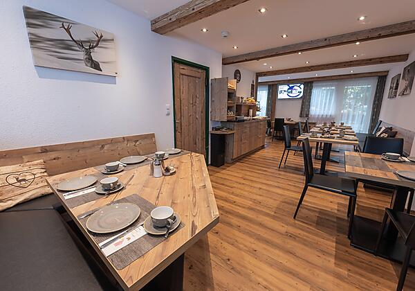 Ellmau_Frühstücksraum_Wilder Kaiser
