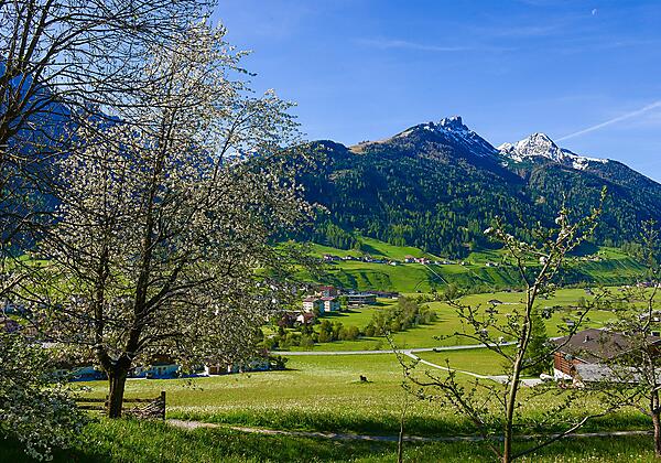 Ausblick -  Pension Tina -  Neustift im Stubai