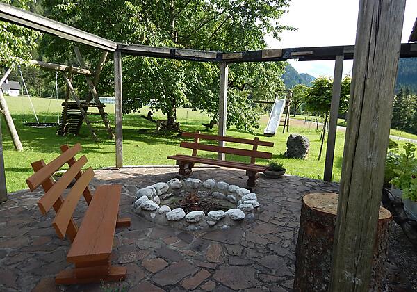 Urige Lagerfeuerstelle.